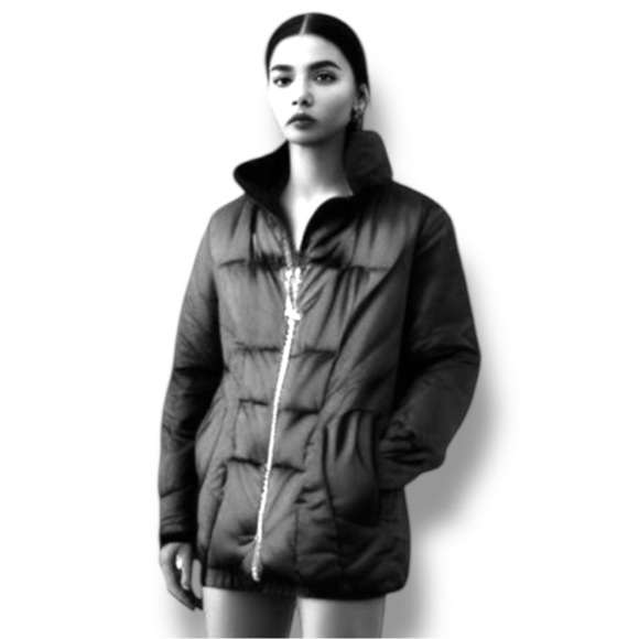 Big Chill Black Puffer Jacket - Picture 1 of 3